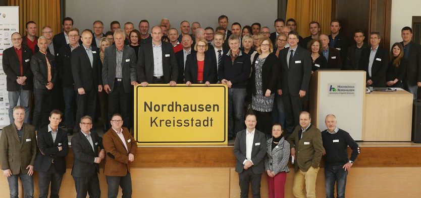 Wirtschaft und Politik gemeinsam für Nordhausen als Kreissitz (Foto: NUV)