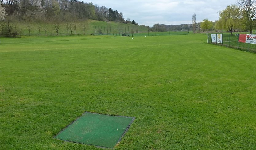 Blick auf den Golfplatz (Foto: privat)