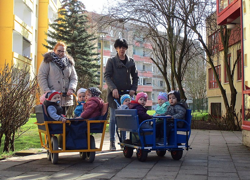 Erste Fahrt durch Bad Frankenhausen (Foto: Stadt Sondershausen)