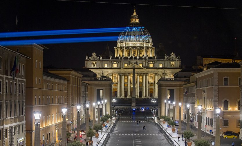 Angestrahlt (Foto: Greenpeace)