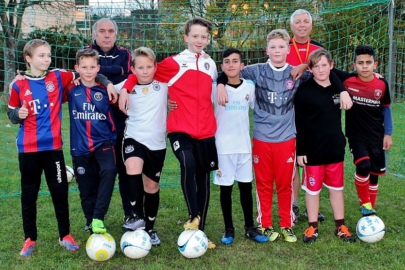 D Junioren nach einer Trainingseinheit am Montag (Foto: Klaus Pfand)