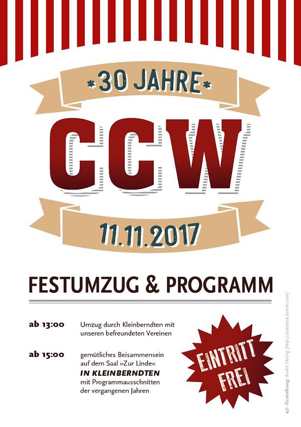 Wir werden 30 (Foto: Carnevalsclub Westerrieten e.V.)