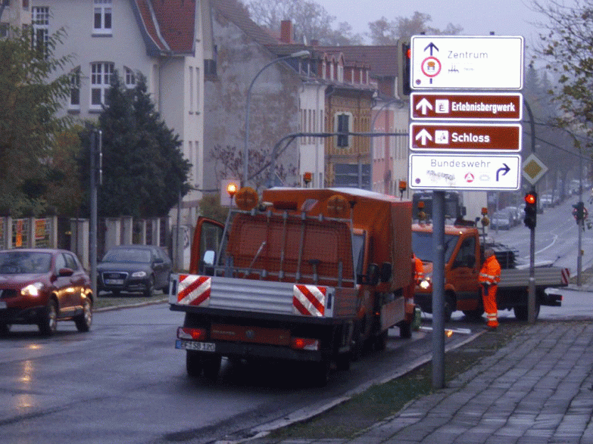 Baufortschritt in Bebel-Stra&szlig;e (Foto: Thomas Leipold)