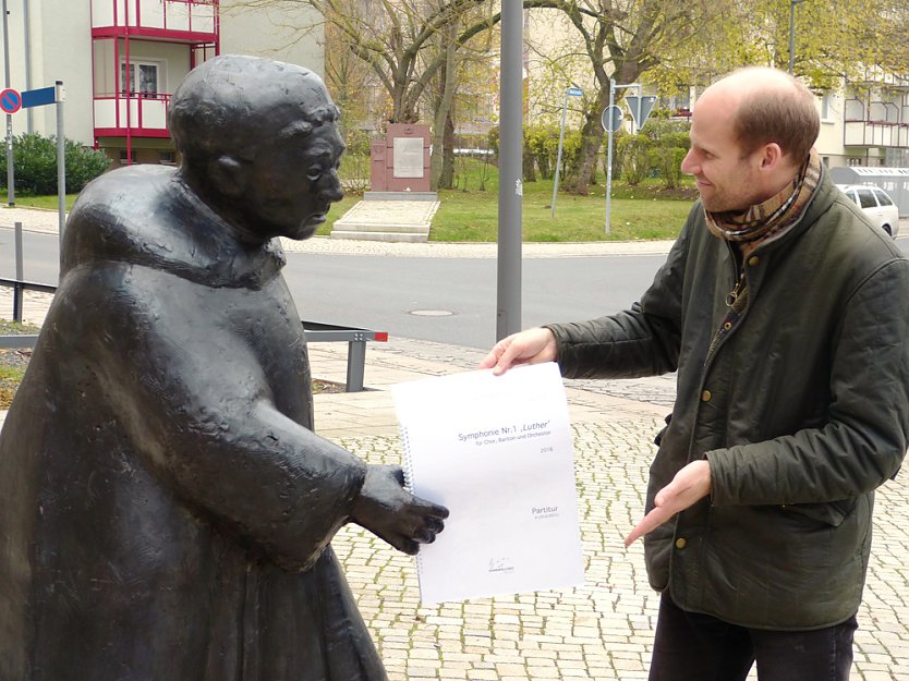 Vor Urauff&uuml;hrung befragt (Foto: Birgit Susemihl)