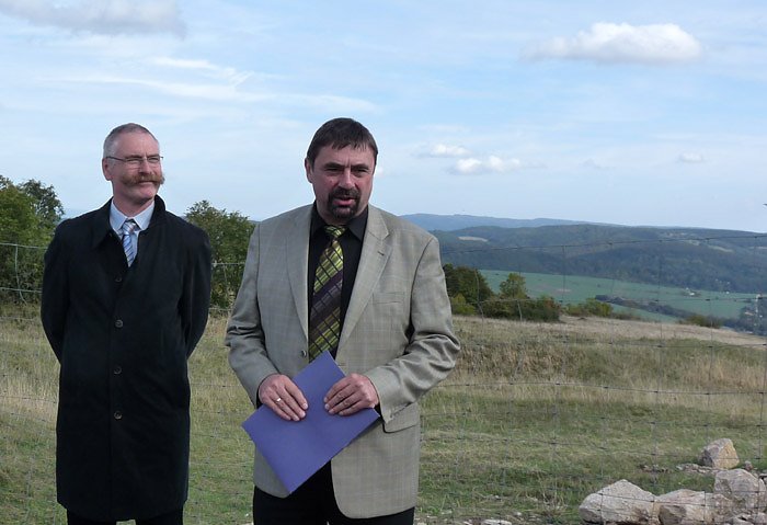 Ausgrabungen auf dem Frauenberg (Foto: Karl-Heinz Herrmann) Ausgrabungen auf dem Frauenberg (Foto: Karl-Heinz Herrmann)