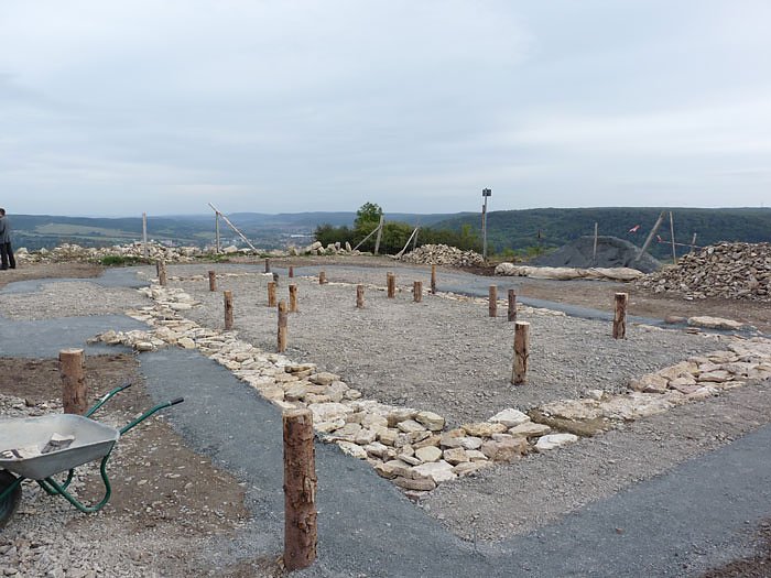 Grundriss der Kirche (Foto: Karl-Heinz Herrmann)