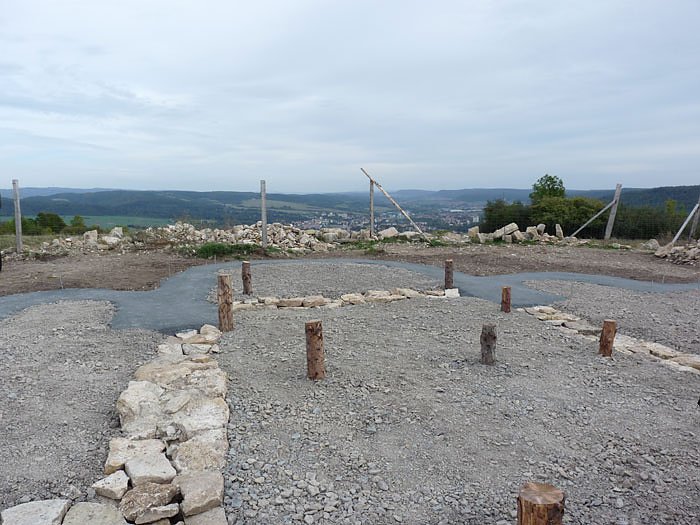 Grundriss der Kirche (Foto: Karl-Heinz Herrmann)