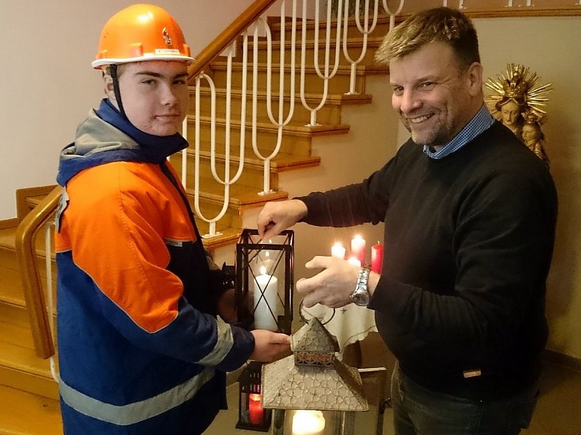 Am Samstag schw&auml;rmen wieder 200 Nachwuchskr&auml;fte der Jugendfeuerwehr aus um das Friedenslicht aus Bethlehem zu bringen (Foto: Pressestelle Landratsamt Nordhausen)