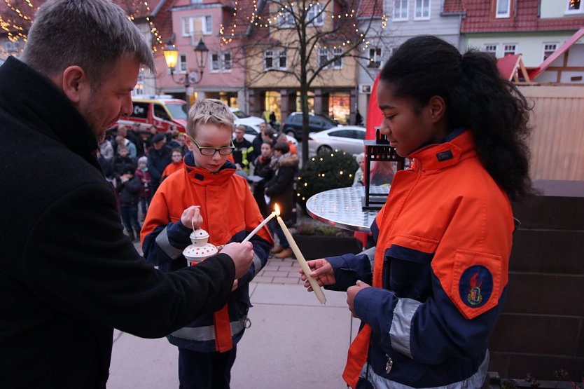 Friedenslicht (Foto: Feuerwehr Heiligenstadt)