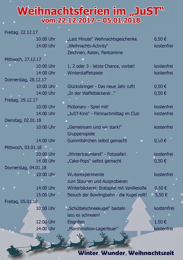 Ferienzeit im JuST (Foto: JUST)