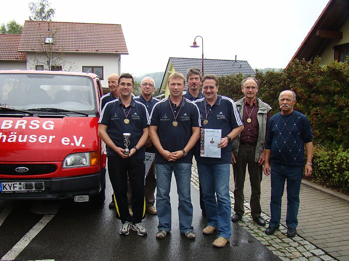 §. Platz in Thüringen beim Bosseln (Foto: BRSG Kyffhäuser) §. Platz in Thüringen beim Bosseln (Foto: BRSG Kyffhäuser)
