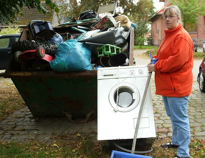 Dem Abfall auf der Spur (Foto: VG)