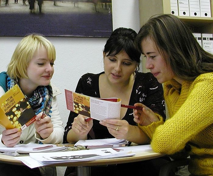 Blogerinnen (Foto: I. Kühn) Blogerinnen (Foto: I. Kühn)