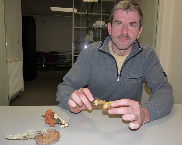 Pilzberater Ronald Süß (Foto: Karl-Heinz Herrmann) Pilzberater Ronald Süß (Foto: Karl-Heinz Herrmann)