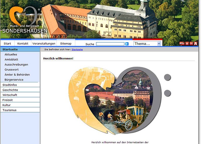 Homepage Sondershausen (Foto: Karl-Heinz Herrmann)
