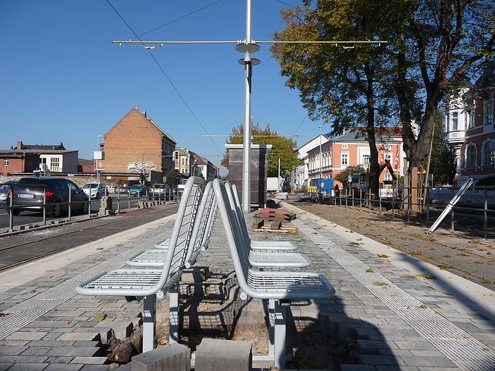 Neue Haltestelle (Foto: nnz)