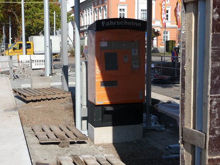 Neue Haltestelle (Foto: nnz)