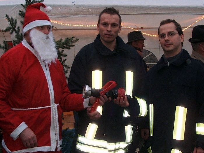 Voller Strahl aus hohlem Rohr (Foto: privat)