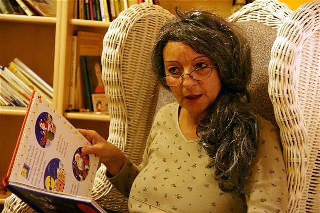 Vorlese-Oma (Foto: M. Daniel)