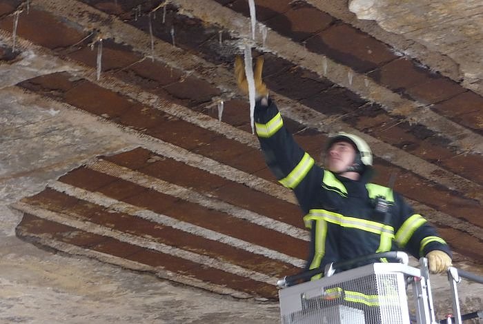 Eisige Gefahr (Foto: nnz)