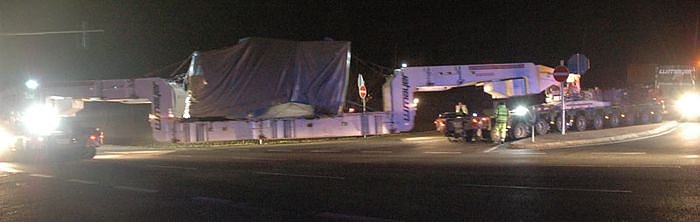 400 Tonnen unterwegs (Foto: F. Jeschke)