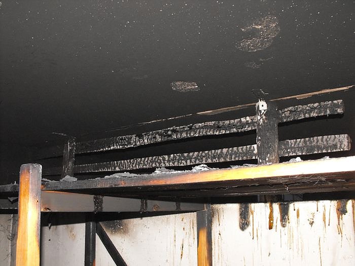 Kellerbrand (Foto: privat)