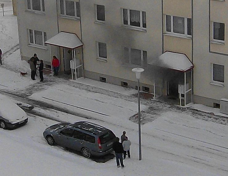 Brand in Sollstedt (Foto: privat)