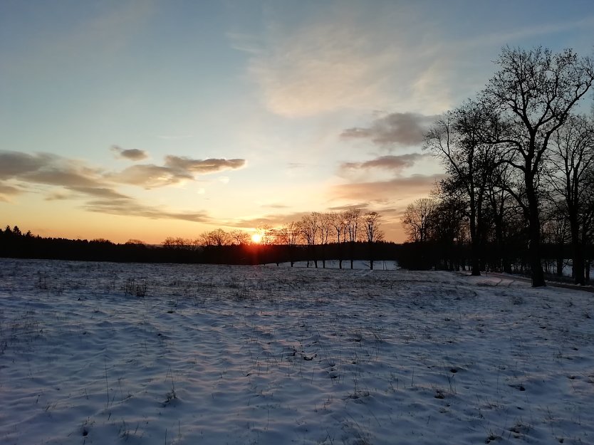 Sonnenaufgang (Foto: W. J&ouml;rgens)