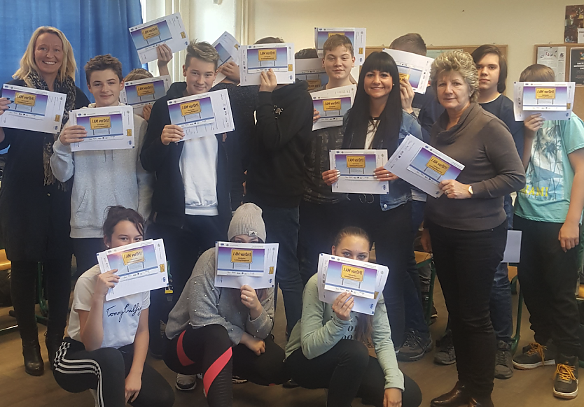 I AM vor Ort! - Ausbildungsprojekt an der Löwentorschule in Bleicherode (Foto: Katja Westermann) I AM vor Ort! - Ausbildungsprojekt an der Löwentorschule in Bleicherode (Foto: Katja Westermann)