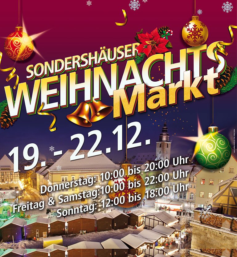 Sondersh&auml;user Weihnachtsmarkt (Foto: Stadt Sondershausen)