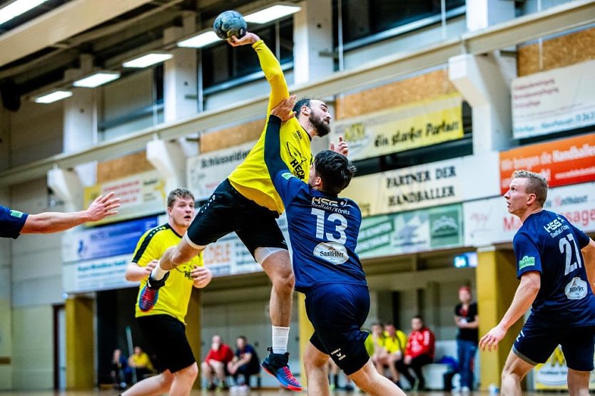 Handballkrimi in der Landesklasse (Foto: Nordhäuser Sportverein) Handballkrimi in der Landesklasse (Foto: Nordhäuser Sportverein)