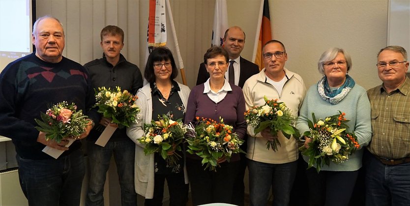 Ausgezeichnete Ehrenamtler.  (Foto: Susanne Schedwill)