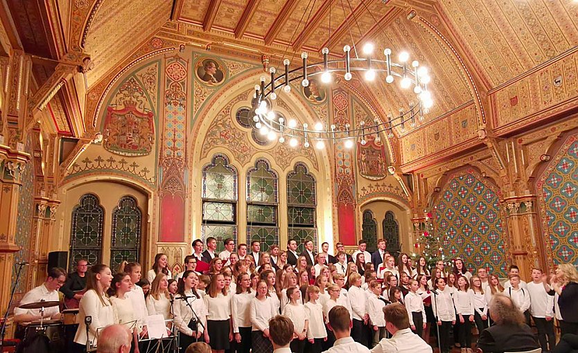 Scholl-Sch&uuml;ler singen f&uuml;r guten Zweck (Foto: privat)