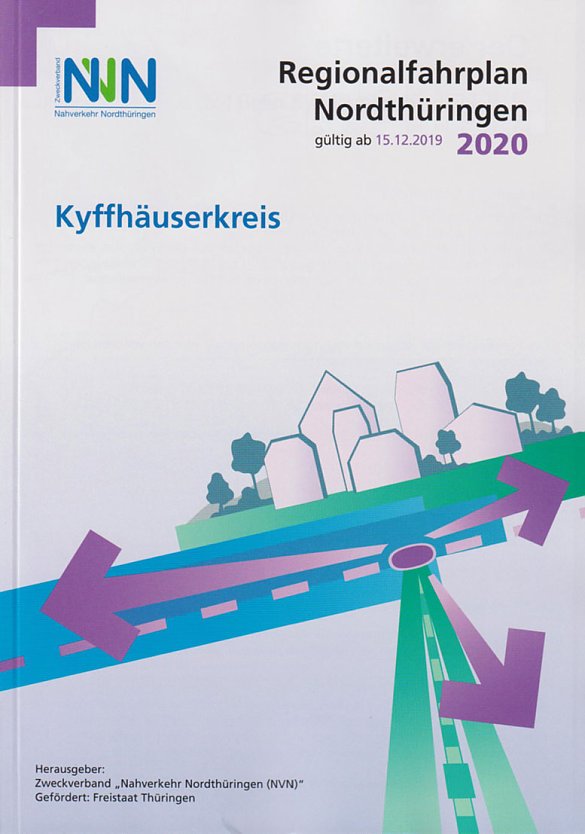 Verteilung des Regionalfahrplans Nordth&uuml;ringen 2020 (Foto: Stadt Sondershausen)
