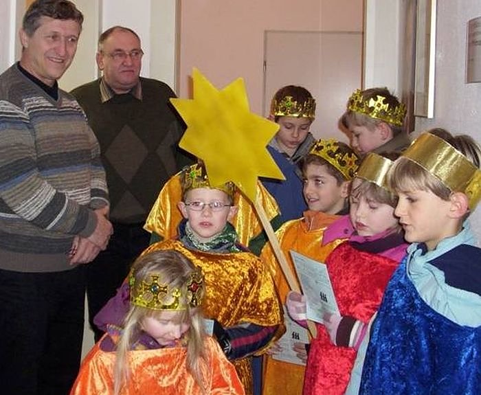 Bei Politik vorgesungen (Foto: privat) Bei Politik vorgesungen (Foto: privat)