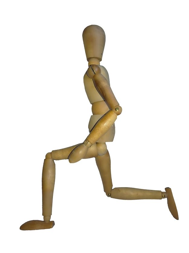 Der Ausfallschritt (Foto: Martin R&auml;cke)