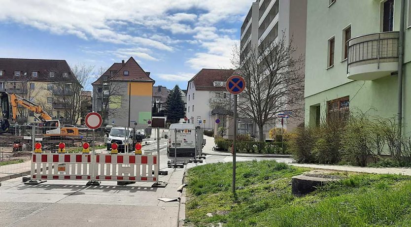 Baustelle ab Montag aktiv (Foto: Karl-Heinz Herrmann) Baustelle ab Montag aktiv (Foto: Karl-Heinz Herrmann)