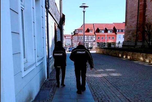 Kontrolle (Foto: Ordnungsamt/Stadt Leinefelde-Worbis)