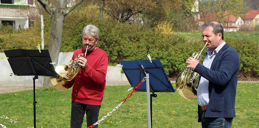 Mit Musik in das Osterfest (Foto: Karl-Heinz Herrmann) Mit Musik in das Osterfest (Foto: Karl-Heinz Herrmann)