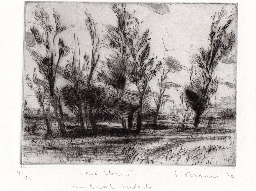 Radierung (Foto: H.Kneffel)