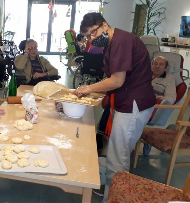 Danke vom Seniorenzentrum "Am Waidhof" (Foto: Novalis Diakoniegesellschaft gGmbH )