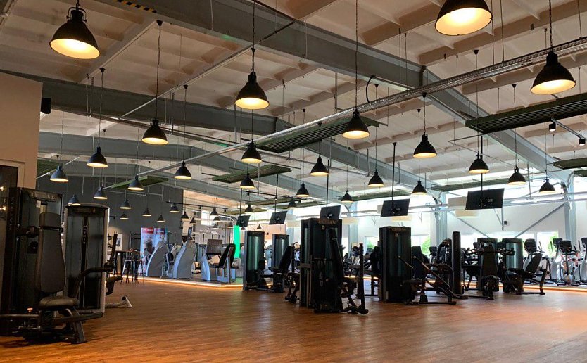 Die großflächige Anlage bietet viele Entfaltungsmöglichkeiten (Foto: FITNESSLOFT Nordhausen )