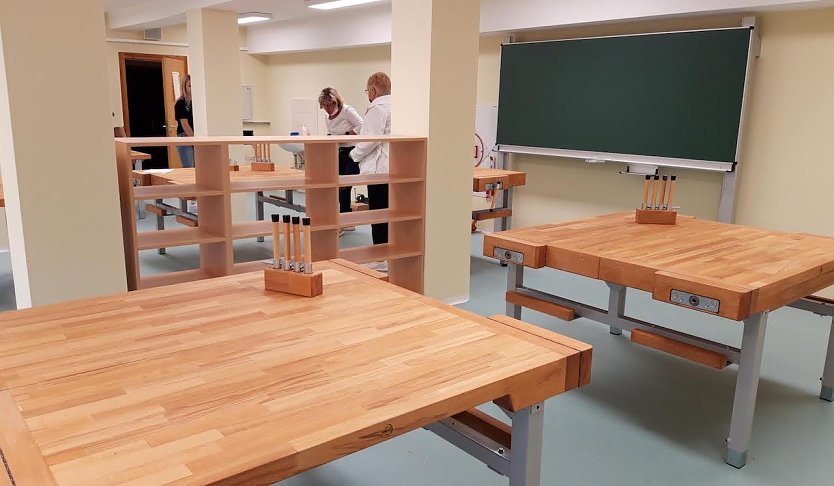 Neuer Werkenraum (Foto: Landratsamt Unstrut-Hainich-Kreis) Neuer Werkenraum (Foto: Landratsamt Unstrut-Hainich-Kreis)