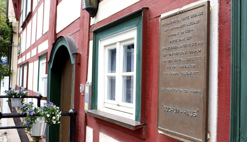 30 Jahre St&auml;dtepartnerschaft Bochum-Haus in der Nordh&auml;user Altstadt (Foto: &copy;Stadtverwaltung Nordhausen)