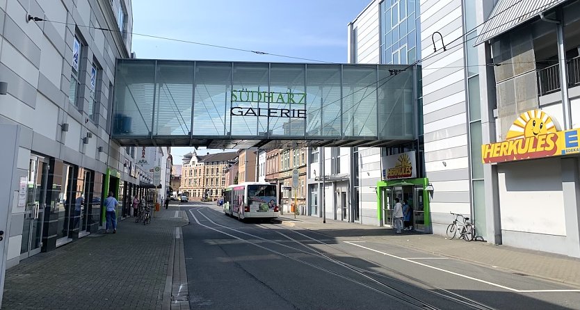 Der gang durch den Herkulesmarkt ist ab Juli nicht mehr m&ouml;glich (Foto: oas)