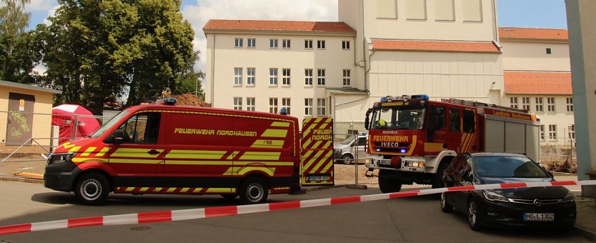 Am Nordh&auml;user Theater wurde heute ein weiterer Blindg&auml;nger entdeckt (Foto: agl)