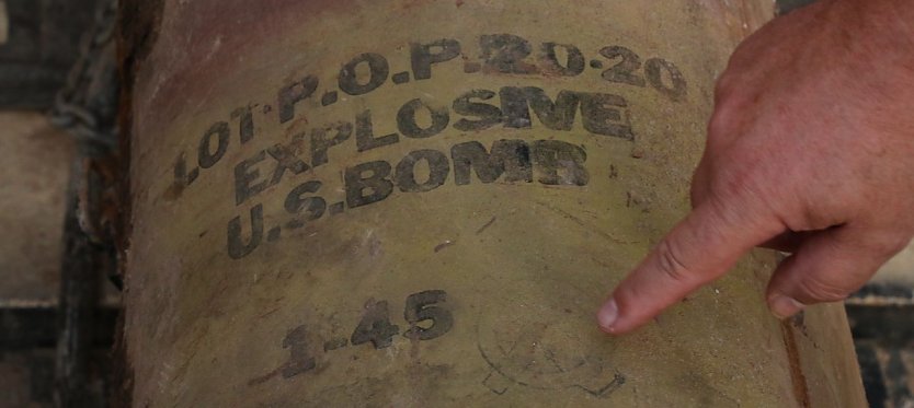 Am Nordh&auml;user Theater wurde heute ein weiterer Blindg&auml;nger aus dem zweiten Weltkrieg erfolgreich entsch&auml;rft (Foto: agl)