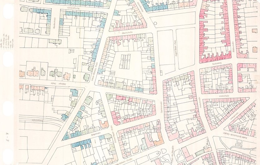 Schadenskataster im Museum Flohbirg (Foto: Stadtverwaltung Nordhausen)