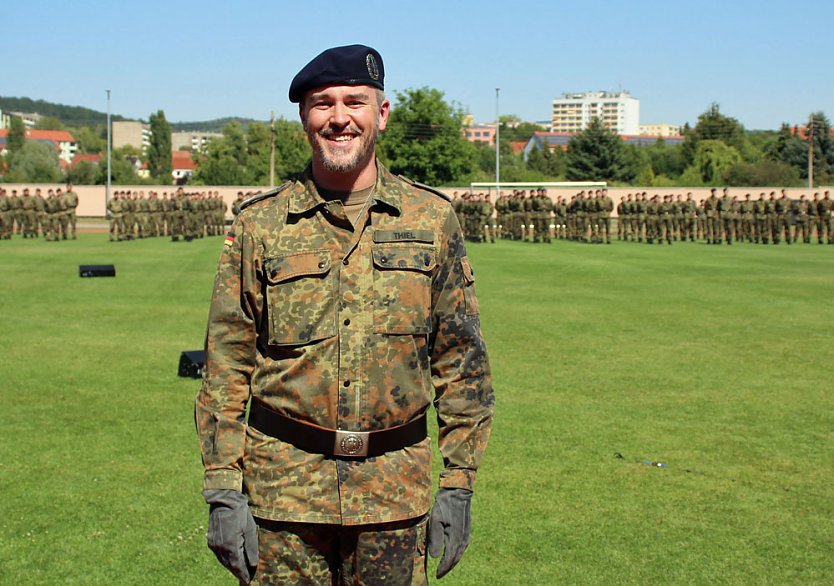 Bei Appell in Sondershausen Kommando über geben (Foto: Karl-Heinz Herrmann)