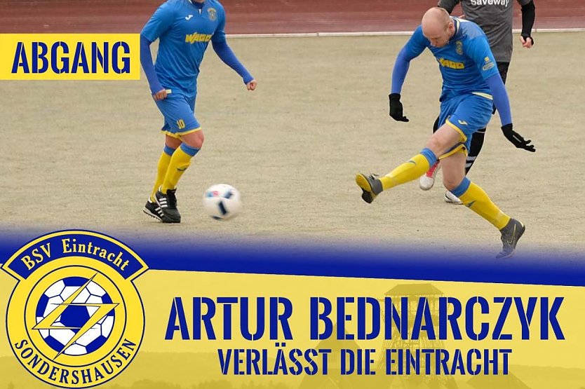 Artur Bednarczyk verlässt den BSV Eintracht (Foto: Jens Ortschig)